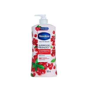 Vaseline Superfood Freshlook Cranberry Body Lotion-500ml