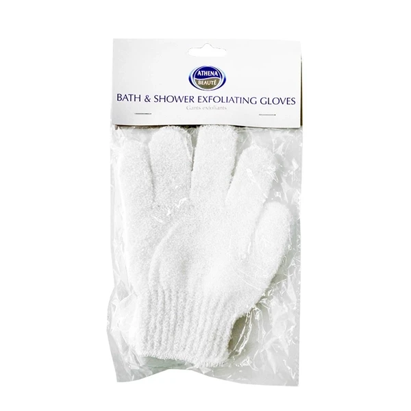 Athena Bath And Shower Exfoliating Gloves