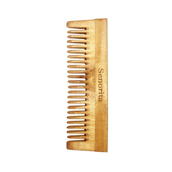 Senorita Luxery Big Neem Wood Hair Comb