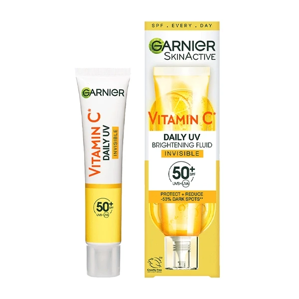 Garnier Vitamin C Daily UV Brightening Fluid Invisible SPF50+ 40ml