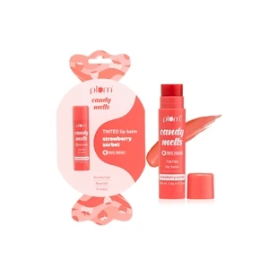 Plum Candy Melts Tinted Lip Balm - Strawberry Sorbet