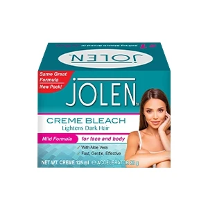 Jolen Creme Bleach Mild Formula For Face & Body-125ml
