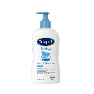 Cetaphil Baby Wash and Shampoo-399ml