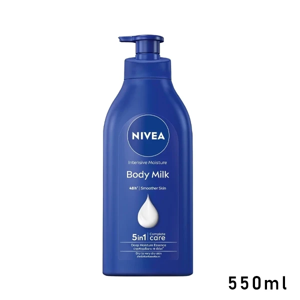 Nivea Intensive Moisture Body Milk 5in1 Lotion-550ml