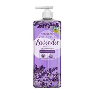 Watsons Lavender Scented Gel Body Wash-1000ml