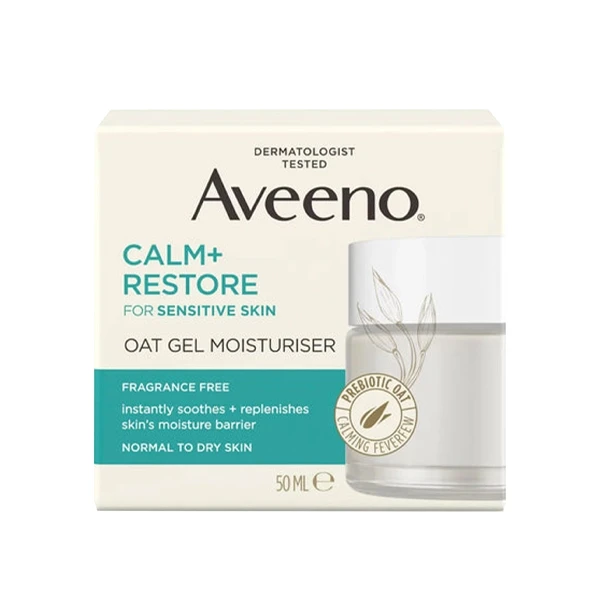 Aveeno Calm + Restore Oat Gel Moisturizer-50ml