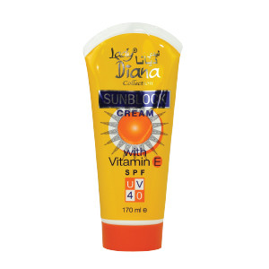 Lady Diana Sunblock Cream SPF40 Vitamin E-170ml