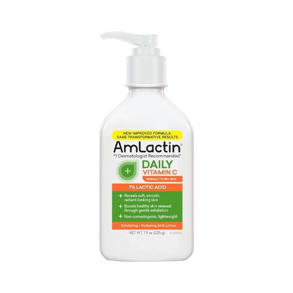 AmLactin Daily Vitamin C Lotion With 7% Lactic Acid-225g