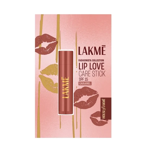 Lakme Lip Love Chapstick Caramel SPF 15