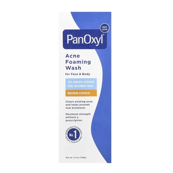 PanOxyl Acne Foaming Wash Benzoyl Peroxide 10% -156ml