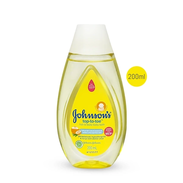 Johnson Top-To-Toe Hair And Body Baby Bath-200ml