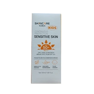 Skincare Kids Continuous Protection Sensitive Skin Sunscreen Spf 50+ 50ml