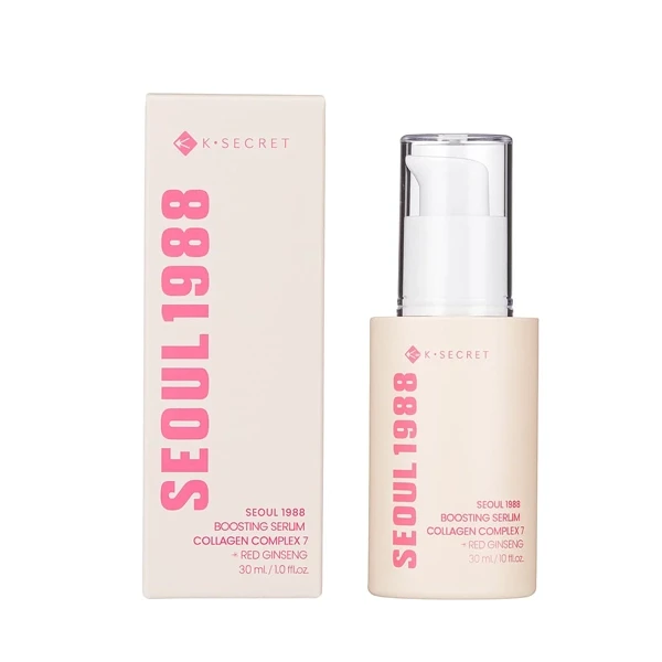 K Secret Seoul 1988 Boosting Serum Collagen Complex 7 + Red Ginseng-30ml