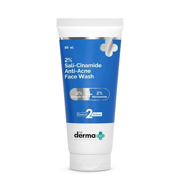 The Derma Co 2% Sali Cinamide Face Wash-80ml