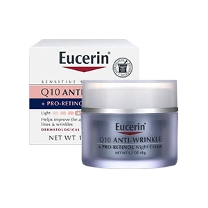 Eucerin Q10 Anti-Wrinkle + Pro-Retinol Night Cream-48g