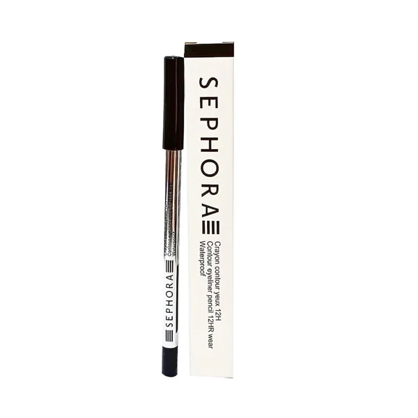 Sephora 12H Waterproof Eyeliner Pencil - 01 Black