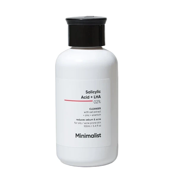 Minimalist Salicylic Acid + LHA 2% Cleanser-100ml