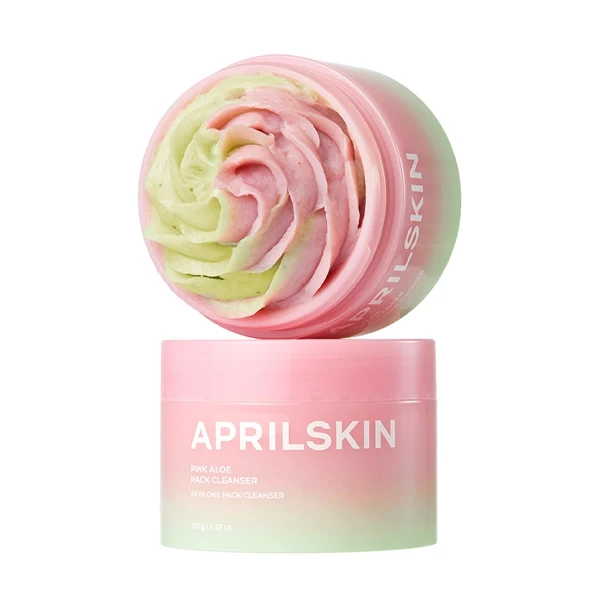 Aprilskin Pink Aloe Facial Polish Cleanser-120g