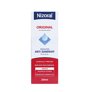 Nizoral Original 2% Ketoconazole Medicated Anti-Dandruff Shampoo-200ml