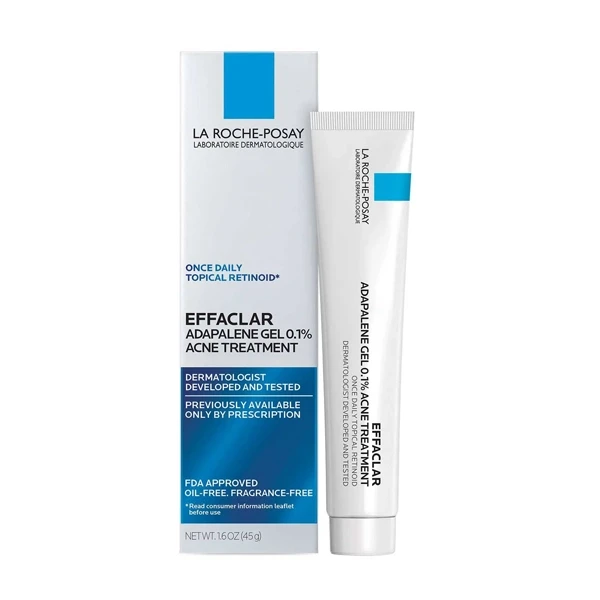 La Roche Posay Effaclar Adapalene Gel 0.1% Topical Retinoid For Acne-45g