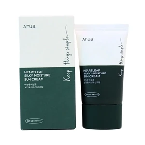 Anua Heartleaf Silky Moisture Sun Cream SPF 50+ PA++++ 50ml