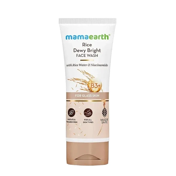 Mamaearth Rice Dewy Bright Face Wash-100ml