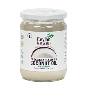 Ceylon Naturals Organic Extra Virgin Coconut Oil-500ml