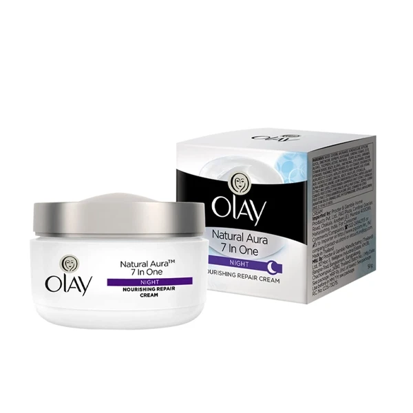 Olay Natural Aura 7 in 1 Night Cream-50g