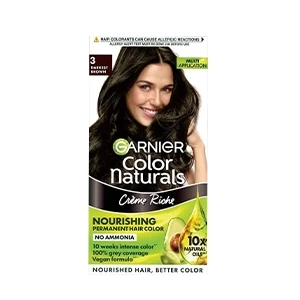 Garnier Color Naturals Shade-3 Darkest Brown