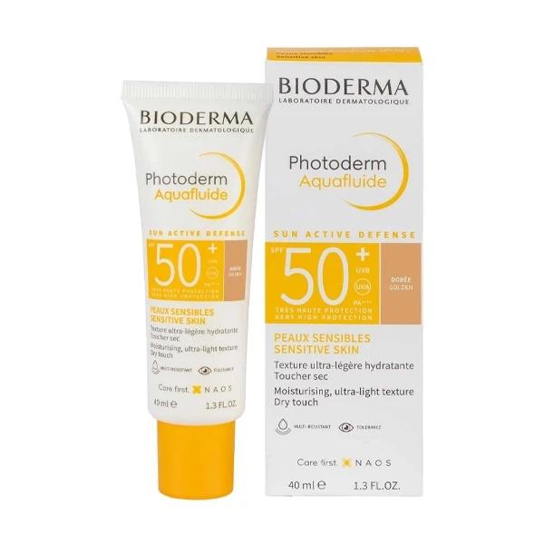 Bioderma Photoderm Aquafluide SPF50+ Doree Golden-40ml