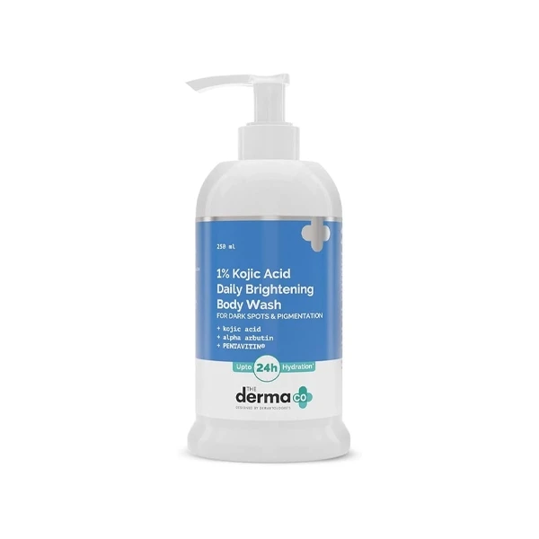 The Derma Co 1% Kojic Acid Daily Brightening Body Wash-250ml