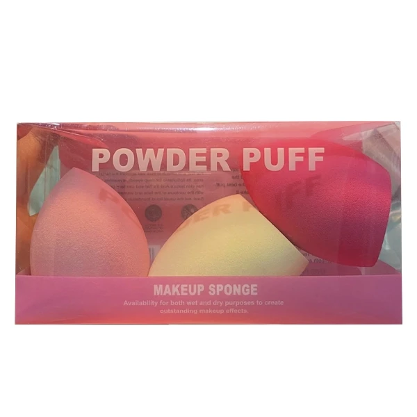 Powder Puff Makeup Sponge-3Pcs