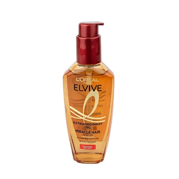Loreal Elvive Extraordinary Oil Miracle Hair Serum for Coloured, Dry Hair-100ml