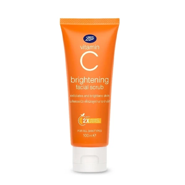 Boots Vitamin C Brightening Facial Scrub-100ml