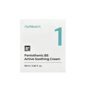 Numbuzin No.1 Pantothenic B5 Active Soothing Cream-80ml