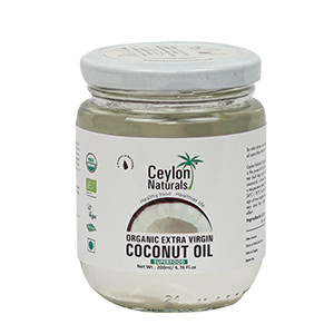 Ceylon Naturals Organic Extra Virgin Coconut Oil-200ml