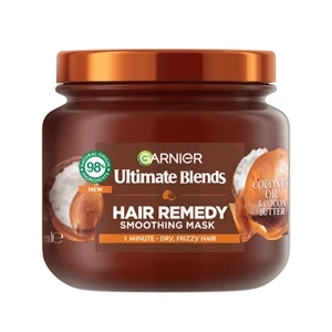 Garnier Ultimate Blends Coco Sleek Hair Remedy Mask-340ml