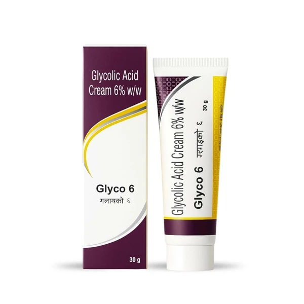 Glycolic Acid Cream 6% w/w-30g