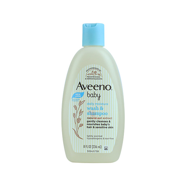 Aveeno Baby Wash & Shampoo Lightly Scented-236ml