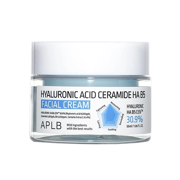 APLB Hyaluronic Acid Ceramide HA B5 Facial Cream-55ml
