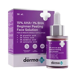 The Derma Co 15% Aha +1% Bha Face Peeling Solution 30ml