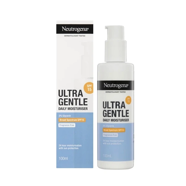 Neutrogena Ultra Gentle Daily Moisturiser SPF15-100ml