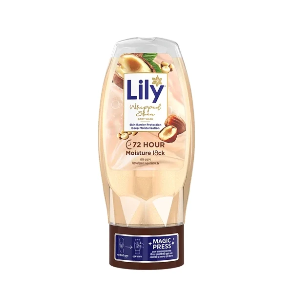 Lily Whipped Shea Body Wash-250ml