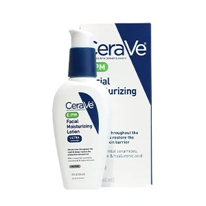CeraVe PM Ultra Lightweight Facial Moisturizing Lotion-60ml