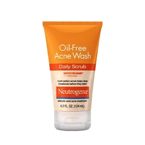 Neutrogena Oil free Acne Wash Daily Scrub-124ml