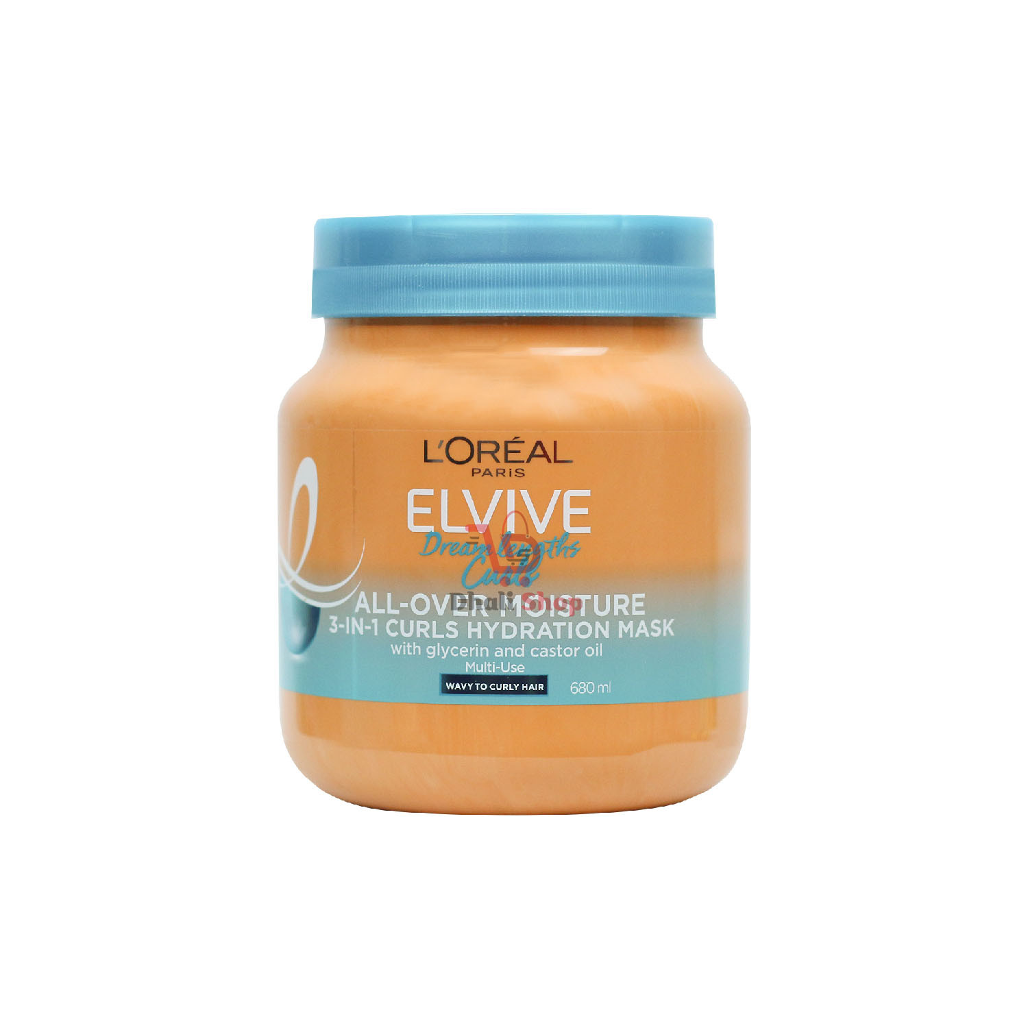 Loreal Elvive Dream Lengths Curls 3-in-1 Curls Hydration Mask 680ml