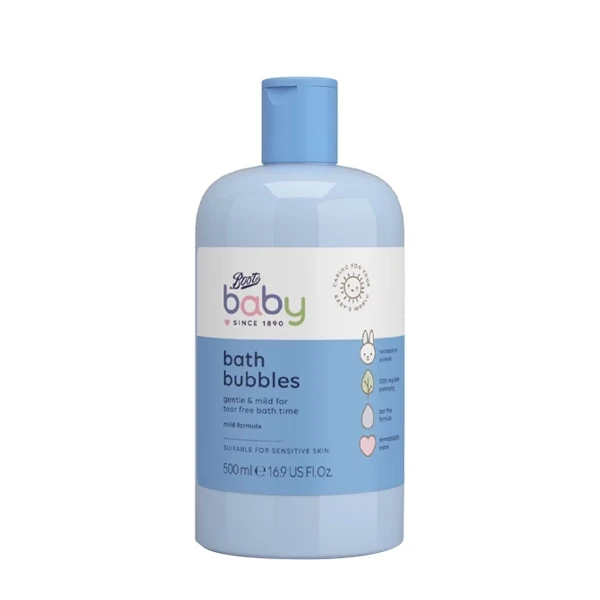 Boots Baby Bath Bubbles-500ml