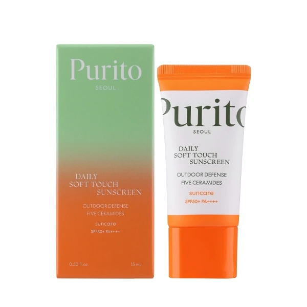Purito Daily Soft Touch Sunscreen SPF50+ PA+++ 15ml