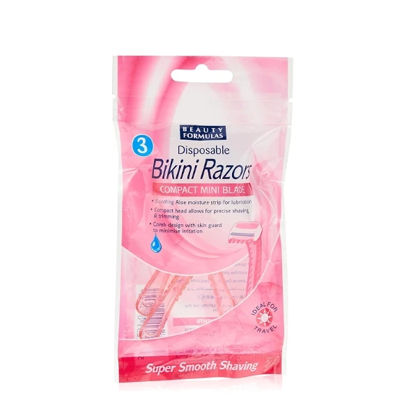 Beauty Formulas Disposable Bikini Razors-3Pieces