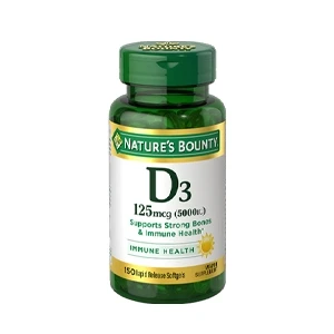 Nature’s Bounty Vitamin D3 -125 mcg
